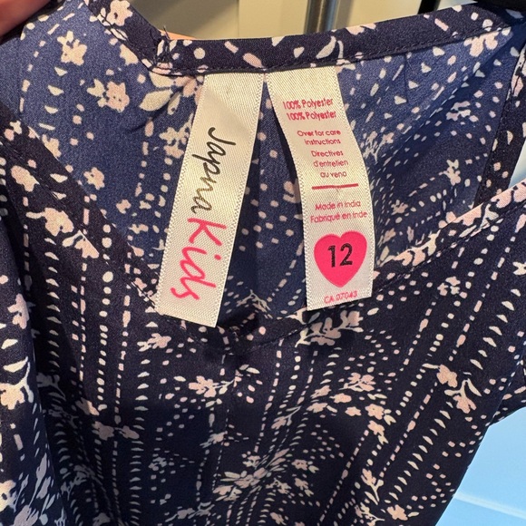 Floral Spaghetti Strap Jumpsuit - Navy - Picture 6 of 6